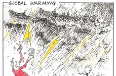 Cartoon - Malcolm Walker ‘Global warming...’