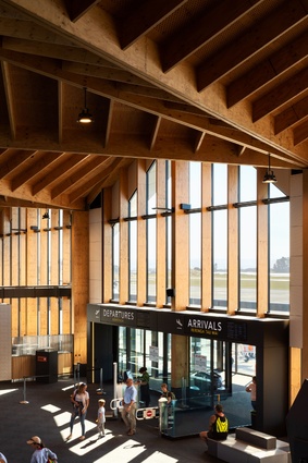 Nelson Airport by Studio Pacific Architecture, winners of the Highly Commended Award in the supreme category.