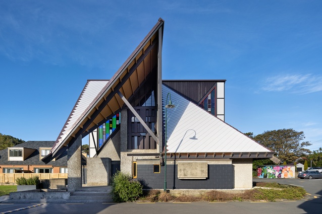 The south elevation.