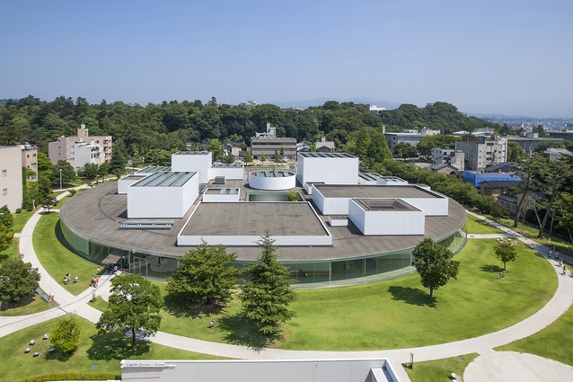 21st Century Museum of Contemporary Art in Kanazawa, Japan, by SANAA.