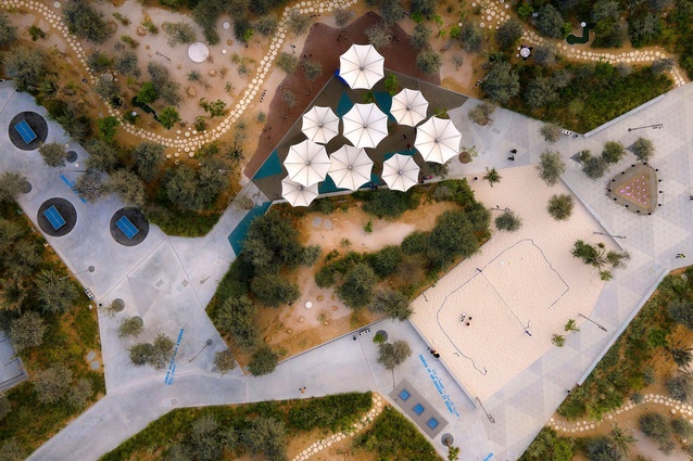 Landscape of the Year 2021: Al Fay Park by SLA Architects.
