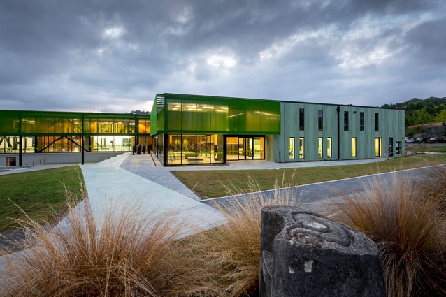 Supreme Award and Commercial Industrial Architectural Design Award: Waiariki Institute of Technology, Health & Science Centre by Darryl Church of Darryl Church Architecture.