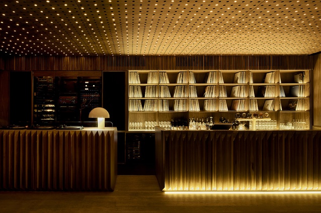 Winner, Best Bar Design: Music Room by Dion Hall (Melbourne, VIC).