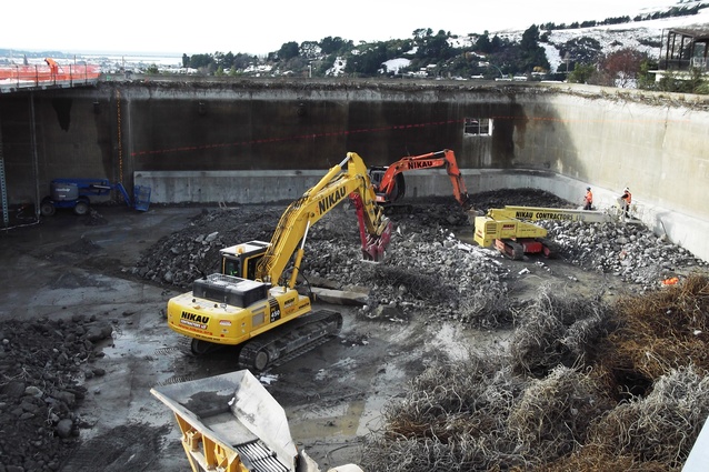 Excellence in Civil Concrete Construction:  
Fulton Hogan for Huntsbury Reservoir in Christchurch.
