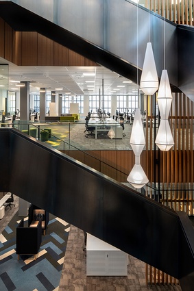 Shortlisted – Interior Architecture: FNZ Office Fit-out by Herriot Melhuish O'Neill Architects (Wellington studio).