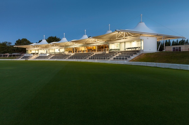 Public Architecture Award: Hagley Oval Pavilion by Athfield Architects. 