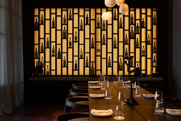 Finalist: Retail - The Wine Room by Space Studio and Three Sixty Architecture.