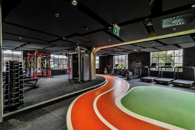 A 220m<sup>2</sup> gym reflects current students’ greater interest in fitness than in alcohol.