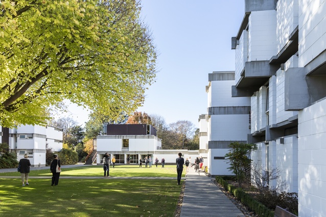 College House (Warren & Mahoney 1964-67), from Open Christchurch 2021.