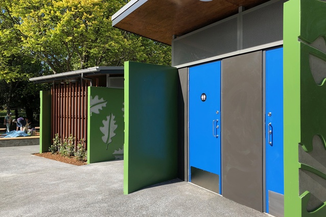 Shortlisted – Small Project Architecture: Cornwall Park Toilets by Citrus Studio Architecture.