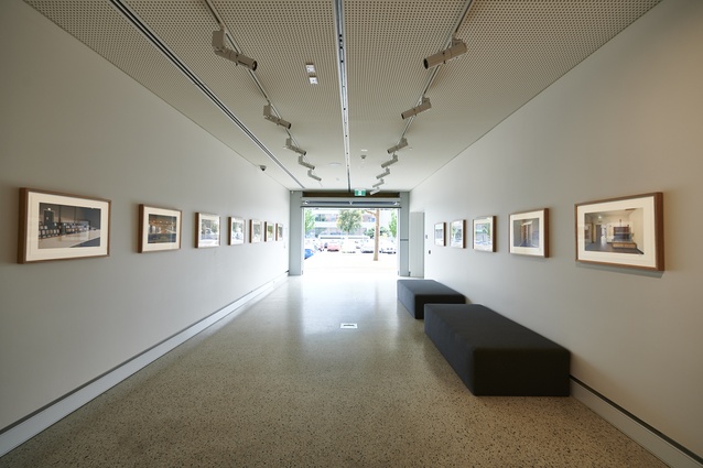 The art gallery at Town Hall Broadmeadows redevelopment by Kerstin Thompson Architects.