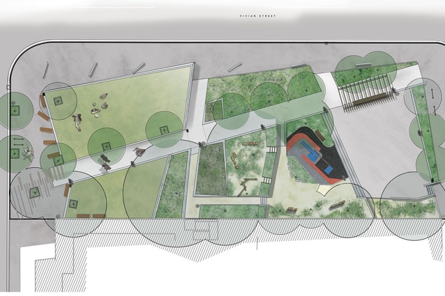 Cobblestone Park plan. 