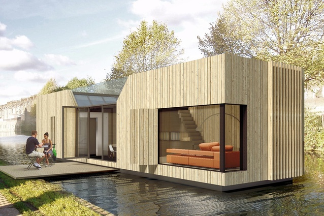 Buoyant Starts by Floating Homes Ltd with Baca Architects.