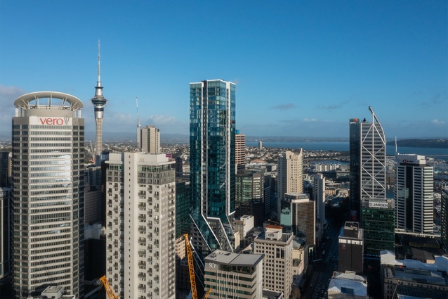 The Pacifica is made up of 57 storeys and measures 178 metres tall.