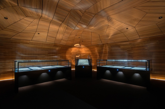 Public Architecture Award: He Tohu Document Room by Studio of Pacific Architecture Limited.