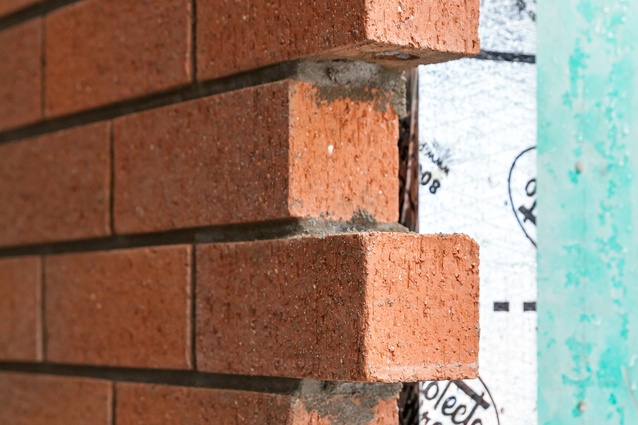 Brick cladding is a nod to the historical uses of the site. 
