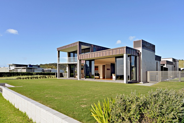 Westpac New Homes over $2 million and Gold Award winning house by Brackenridge Builders Limited in Rodney.