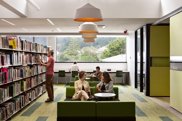 Education Award: Massey University Wellington Library by Athfield Architects.