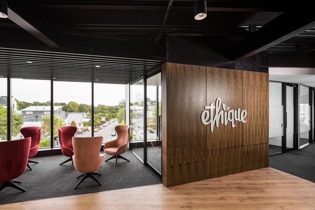 Ethique Head Office open-plan influencer café and hosting space by Ignite Architects.