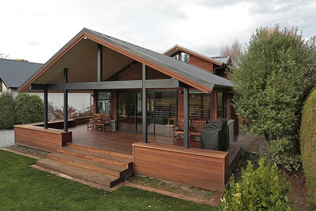 National finalist and Gold-award winning house by Dunlop Builders in Wanaka.