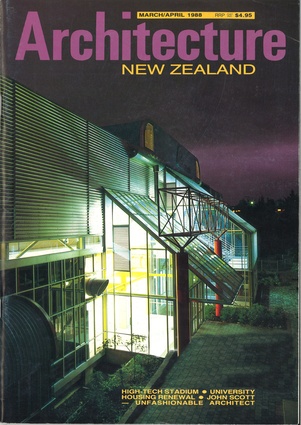 <em>Architecture New Zealand</em>: 1988 issue.