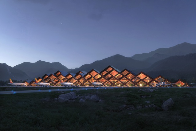 uture Project of the Year: Felephu International Airport by BIG - Bjarke Ingels Group.