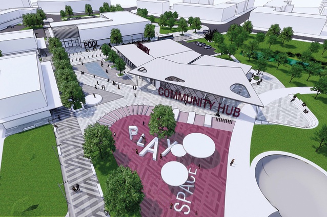 Rototuna Community Hub Master Plan.
