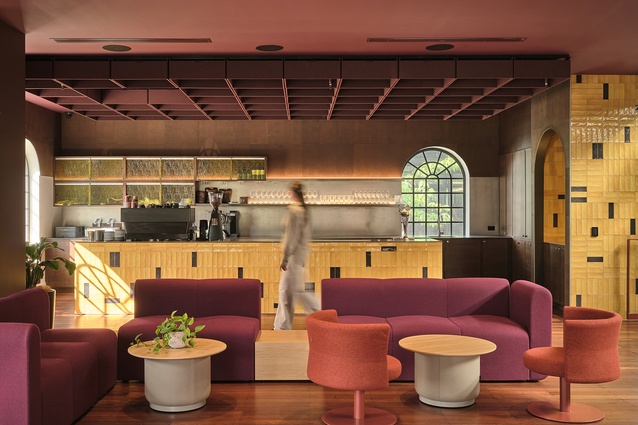 Shortlisted - Interior Architecture: Precinct Flex - Pipiri Lane by Warren and Mahoney.