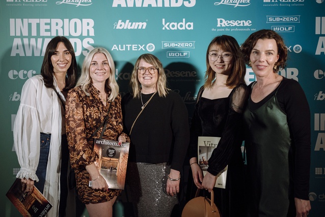 Olivia Mcneil, Liv Patience, Toni Brandso, Ashely Gu and Anna Douglas (Material Creative) – finalists in the Hospitality and Retail categories.