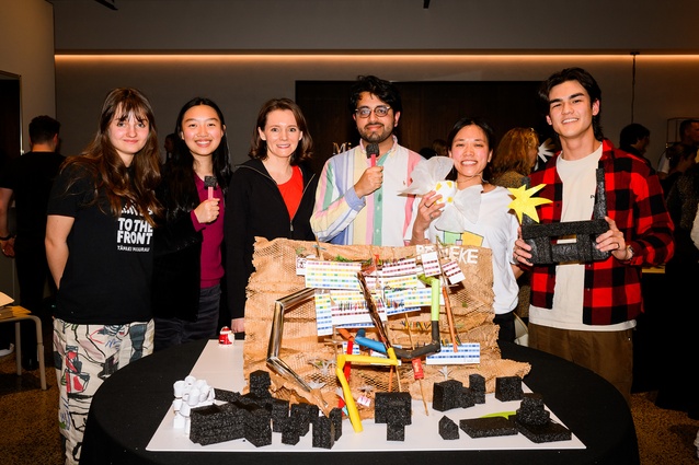 Pōneke Pipe Park by the team from SANNZ: Ava Shields, Evana Chan, Sinéad McClay, Sahil Tiku, Cecilia Kuang and Tyler Maitland.