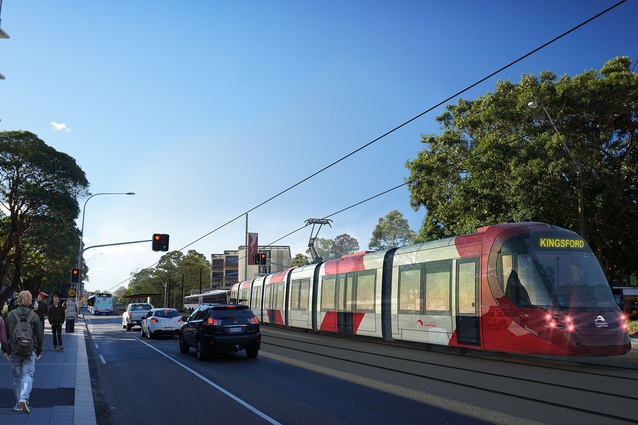 The proposed Sydney CBD and South East Light Rail will run along Anzac Parade through Kensington, terminating in Kingsford.