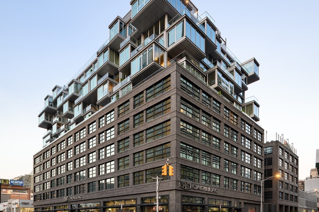 WAF 2023 winner of the Completed Buildings Housing category: 547 West 47th Street by concrete Amsterdam in United States.