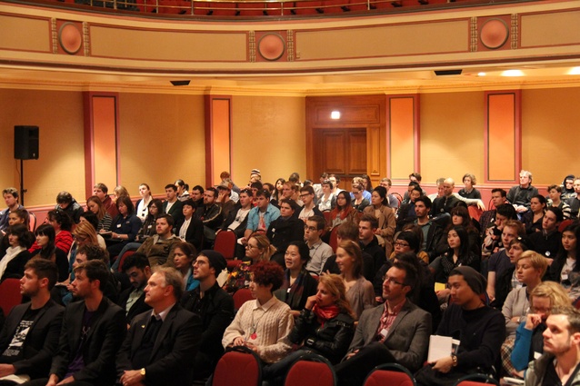 Student Congress keynote address  at Newcastle City Hall.