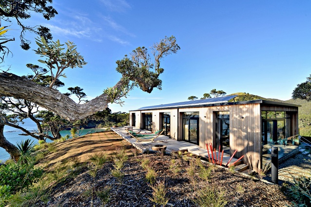 Resene Sustainable Home Award-winning house by Bella Homes in Hikurangi, Northland.