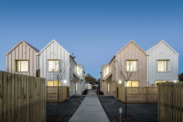 Finalist – Housing – Multi Unit: Kāinga Ora – Social Housing Redevelopment by Rohan Collett Architects.