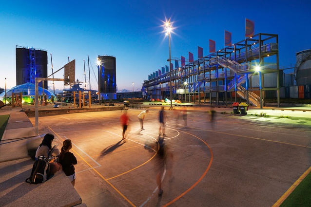 Wynyard playspace by Isthmus received an NZILA Award of Distinction for rural/park landscape architecture.