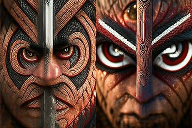 This demonstrates an obvious fail of AI to interpret Māori design – AI is far from replacing us.