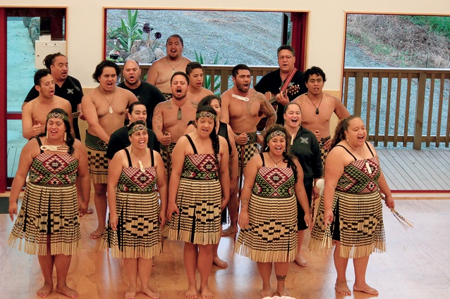 The conference featured kapa haka performances by Hatea.