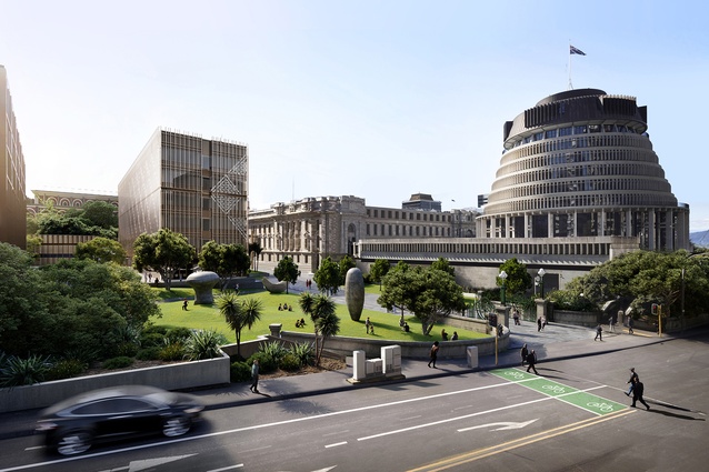 The new parliamentary precinct in Te Whanganui-a-Tara Wellington includes four key projects designed within a core framework of sustainability, cultural partnership, and innovation.