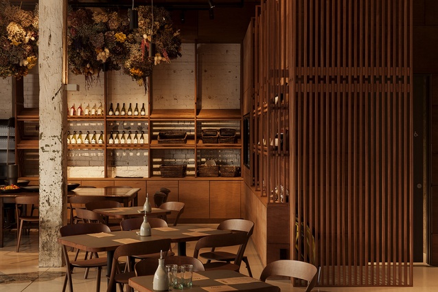 Winner: Supreme Award and Hospitality Award – Amano Restaurant by McKinney + Windeatt Architects.