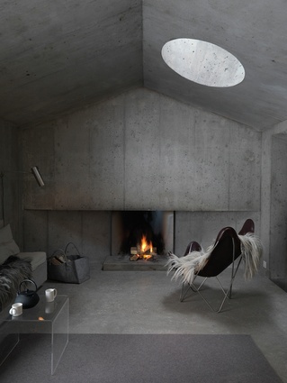 Interiors category: photo by Mads Mogenson. Project: Refugi dil fieu. Architect: AAM Architektin. Taken in Flims, Switzerland.