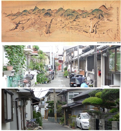Photos from the essay concerned with Japanese spatial structure and resilience based on the city of Kobe.
