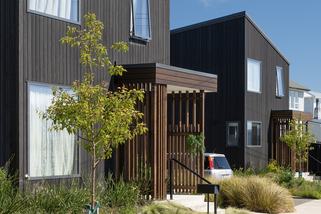Shortlisted - Housing – Multi-unit: Waka Ama Street Housing by Studio Pacific Architecture.