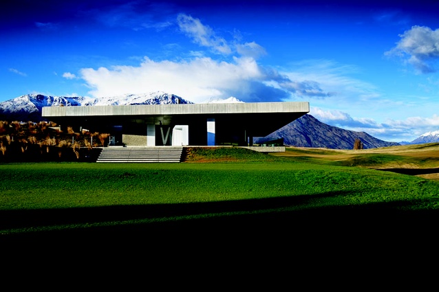 The Michael Hill Golf Clubhouse in Queenstown, designed by Patterson Associates.