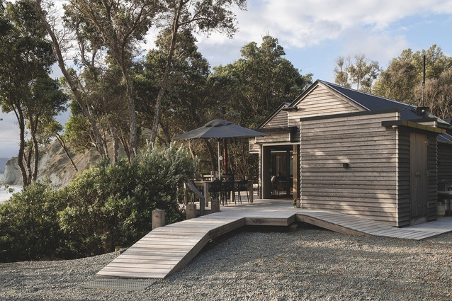 Winner - Housing: Mahia Retreat by Hoogerbrug Architects.