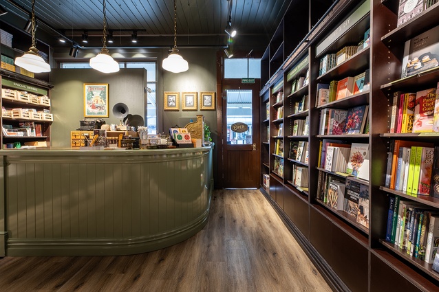 Mrs Blackwell’s Village Bookshop by Mackit Architecture, winner of the 2024 National Award for Commercial Interiors and Fitouts.