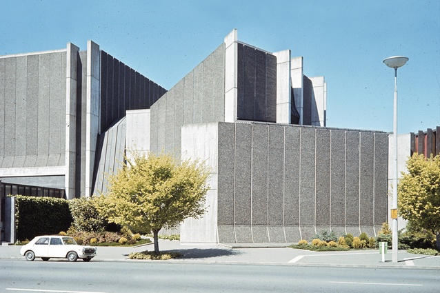 The Christchurch Town Hall.