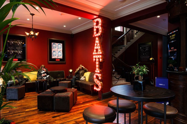 All thoughts of Bats' notorious cramped Pit Bar have been banished by the stylish revamp. 
