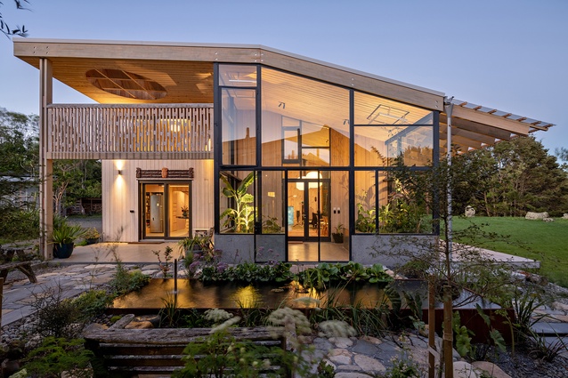 Shortlisted - Housing: Parenga House by Tennent Brown Architects.