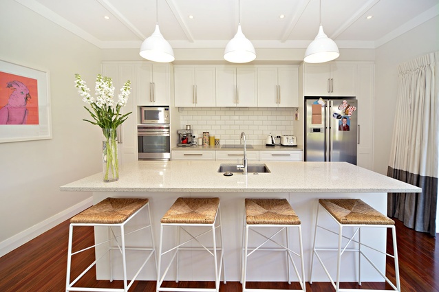 Renovation Award up to $250,000 and Gold Award winning house by Sika Homes Limited  in Onehunga.